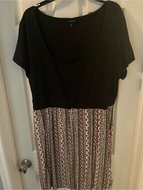 torrid Black Top with Scoop Neck